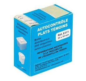 Etiquettes échantillon x 250