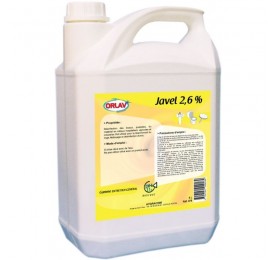 Eau de javel - 2,6%, 5L