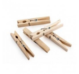 Pinces à linge bois x24