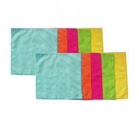 Franges microfibre vert...