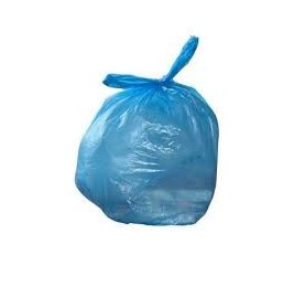 Sacs poubelle bleus, 30L