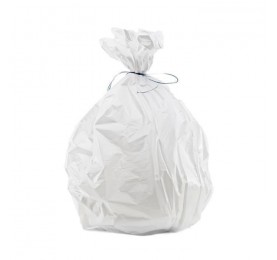 Sacs poubelle blancs, 100L