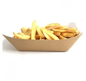 Barquettes kraft frites x 250
